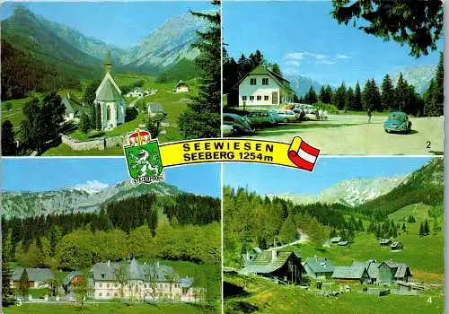 50091 - Steiermark - Seewiesen , Seeberg , Blick in die Dullwitz , Brandhof , Seebergalm - nicht gelaufen