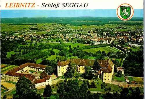 50096 - Steiermark - Leibnitz , Schloß Seggau , Panorama - nicht gelaufen