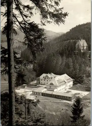 50099 - Steiermark - Mariazell , Sigmundsberg , Anton Benya Jugenderholungsheim des ÖGB - gelaufen 1954