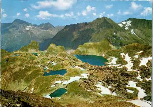 50100 - Steiermark - Schladming , Schladminger Tauern , Klafferkessel mit Hoher Wildstelle u. Waldhorn - gelaufen 1968