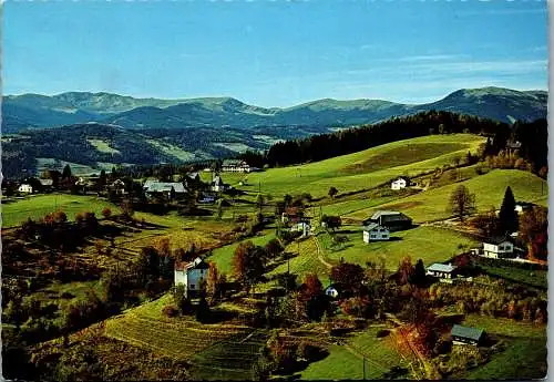 50118 - Steiermark - Trahütten , Koralpe , Panorama - gelaufen 1973