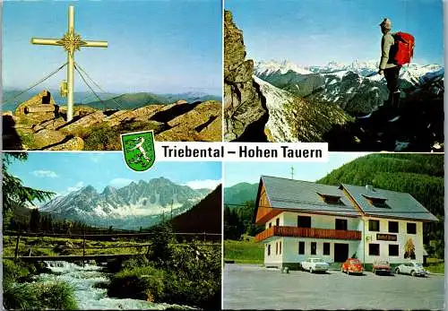 50121 - Steiermark - Triebental , Hohe Tauern , VW Käfer , Mehrbildkarte - gelaufen 1975