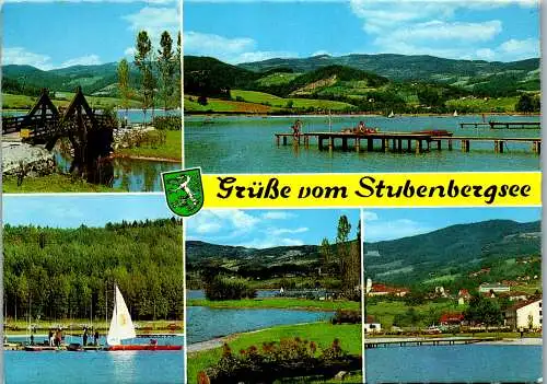 50129 - Steiermark - Stubenberg , Stubenbergsee , Mehrbildkarte - gelaufen 1978