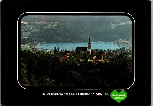 50132 - Steiermark - Stubenberg , am See , Panorama - gelaufen 1981