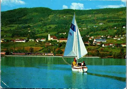 50133 - Steiermark - Stubenberg , am See , Segelboot - gelaufen 1980