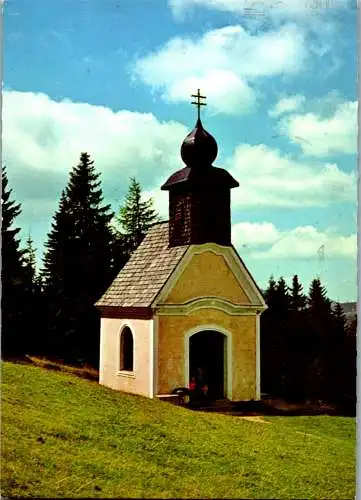 50141 - Steiermark - Heilbrunn , Sommeralm , Bergkapelle - gelaufen