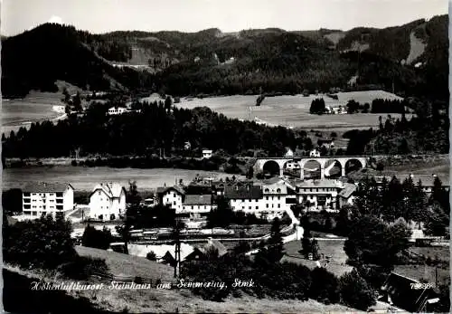 50148 - Steiermark - Steinhaus am Semmering , Panorama - gelaufen 1968