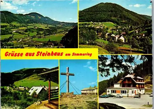 50150 - Steiermark - Steinhaus am Semmering , Mehrbildkarte - gelaufen 1982