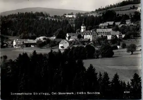 50156 - Steiermark - Strallegg , Panorama - gelaufen 1968