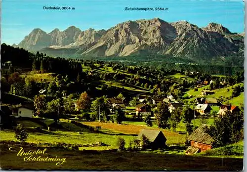 50162 - Steiermark - Rohrmoos , Schladming , Untertal , Scheichenspitze , Dachstein - gelaufen 1976