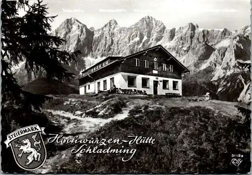 50169 - Steiermark - Schladming , Hochwurzen-Hütte - nicht gelaufen