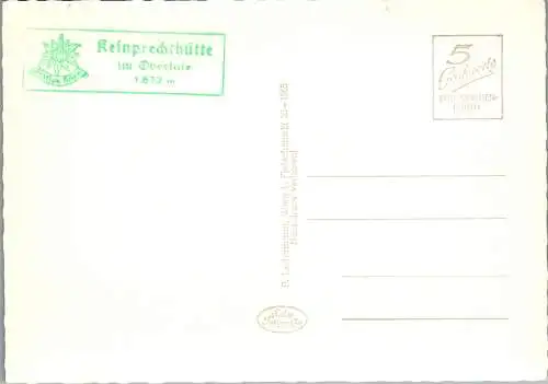 50170 - Steiermark - Schladming , Keinprechthütte , Schladminger Obertal - nicht gelaufen 1965