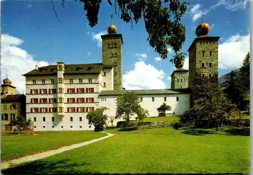 50183 - Schweiz - Brig , Stockalperschloss - nicht gelaufen