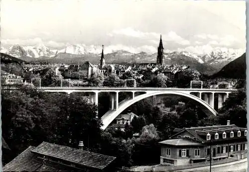 50190 - Schweiz - Bern , Neue Brücke - gelaufen 1960