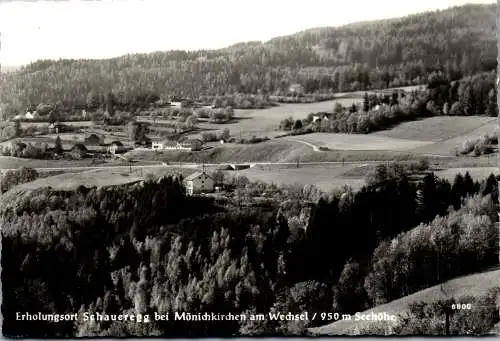 50213 - Steiermark - Schaueregg , bei Mönichkirchen am Wechsel - gelaufen 1974