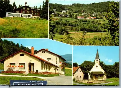 50216 - Steiermark - Schaueregg , bei Mönichkirchen , Mehrbildkarte , Gasthof - gelaufen 1981