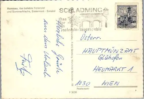 50235 - Steiermark - Ramsau , Kielhuberhof , Mehrbildkarte - gelaufen