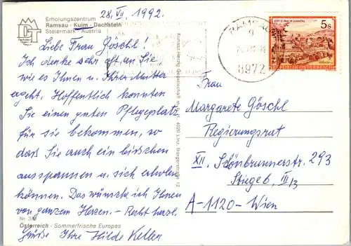 50242 - Steiermark - Ramsau , Kulm , Mehrbildkarte - gelaufen 1992