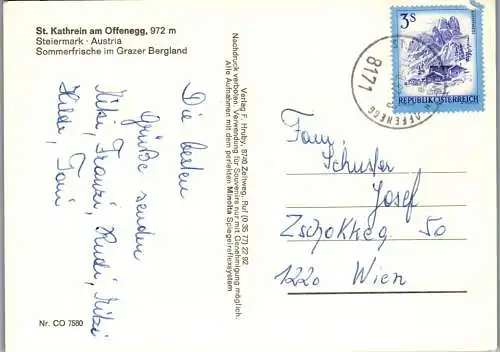 50248 - Steiermark - St. Kathrein am Offenegg , Mehrbildkarte - gelaufen 1982