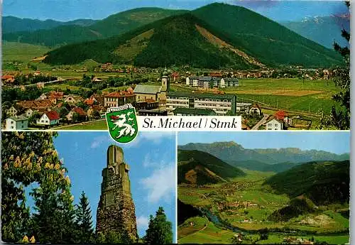 50260 - Steiermark - St. Michael ob Leoben , Mehrbildkarte - gelaufen 1979