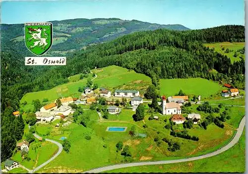 50262 - Steiermark - St. Oswald ob Eibiswald , Panorama - gelaufen 1973