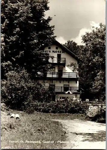 50265 - Steiermark - St. Radegund , Gasthof Pension Haus Moser - gelaufen 1961