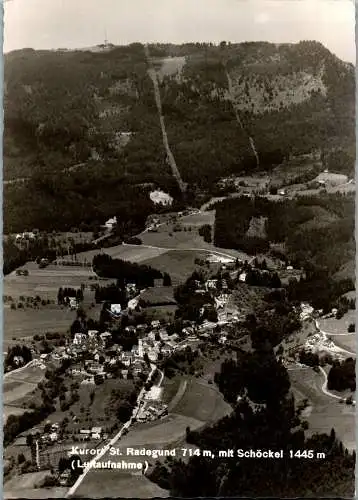 50266 - Steiermark - St. Radegund , mit Schöckel , Panorama - gelaufen