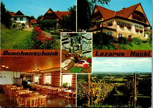 50273 - Steiermark - St. Stefan ob Stainz , Buschenschank Lazarus Hackl vlg. Pers , Langegg - gelaufen 1979