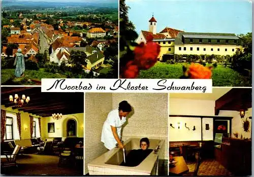 50291 - Steiermark - Schwanberg , Moorbad im Kloster Schwanberg , Mehrbildkarte - gelaufen 1981