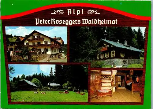 50308 - Steiermark - Krieglach , Alpl , Peter Rosegger's Waldheimat - gelaufen 1979