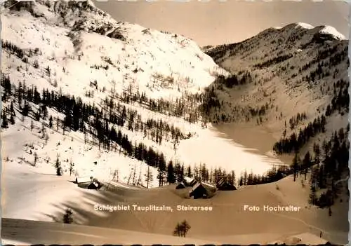 50312 - Steiermark - Tauplitzalm , Schigebiet , Steirersee - gelaufen 1963