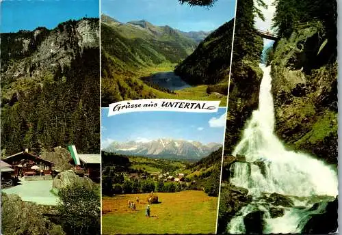 50324 - Steiermark - Untertal , Schladming , Riesachsee mit Gföller Alm , Riesachwasserfall - gelaufen 1970