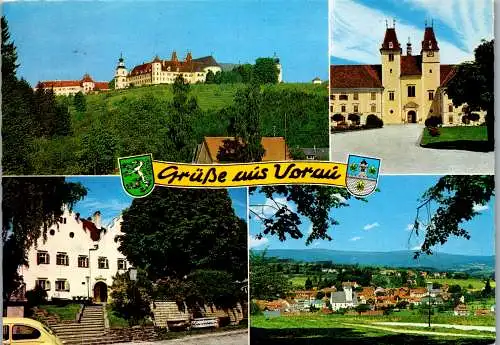 50331 - Steiermark - Vorau , Chorherrenstift , Rathaus , Blick gegen Wechsel - gelaufen