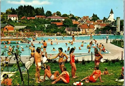 50332 - Steiermark - Vorau , Freibad , Schwimmbad - gelaufen