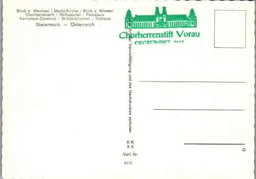 50334 - Steiermark - Vorau , Mehrbildkarte - nicht gelaufen