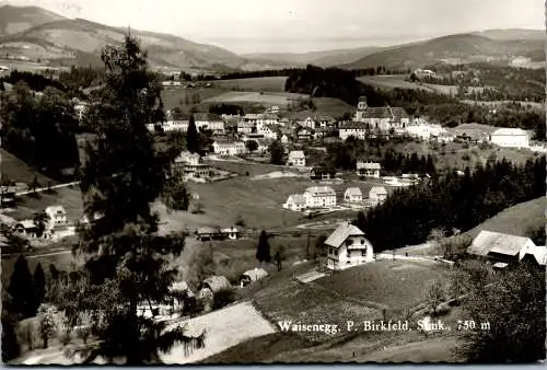 50341 - Steiermark - Waisenegg , bei Birkfeld , Panorama - gelaufen 1963