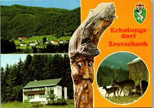 50351 - Steiermark - Zeutschach , mit Grebenzen , Haus am Rainberg - gelaufen 1982