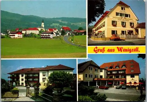 50357 - Steiermark - Wenigzell , Mehrbildkarte , Gasthof Prettenhofer , Gasthof Taverne - gelaufen 1985