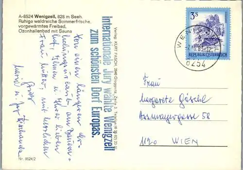 50395 - Steiermark - Wenigzell , Mehrbildkarte - gelaufen 1983