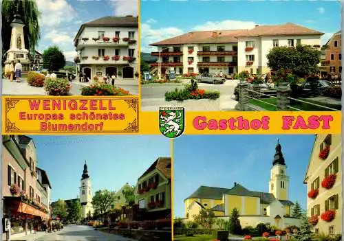 50396 - Steiermark - Wenigzell , Gasthof Fast , Mehrbildkarte - gelaufen 1984