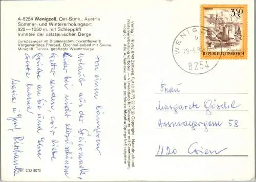 50397 - Steiermark - Wenigzell , Mehrbildkarte - gelaufen 1984