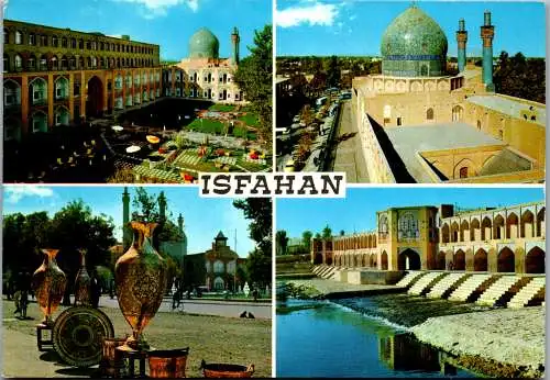 50408 - Iran - Isfahan , Mehrbildkarte - nicht gelaufen