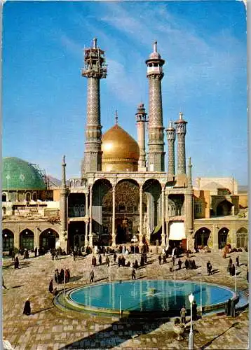 50417 - Iran - Qom , Qum , The Shrine of Ma'Asuma - gelaufen