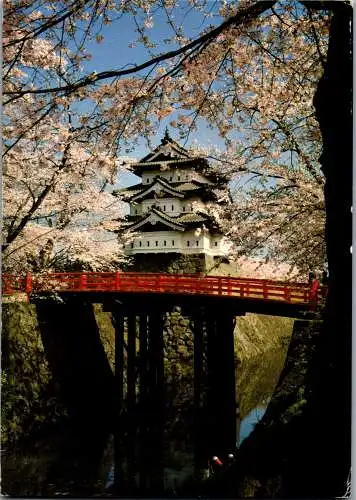 50425 - Japan - Hirosaki , Castle - gelaufen