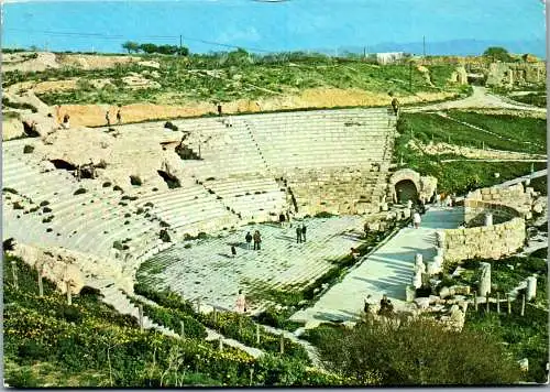 50479 - Tunesien - Carthage , Karthago , L'Amphitheatre romain - gelaufen 1983
