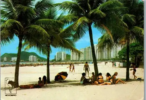 50488 - Brasilien - Guaruja , Pitangueiras Beach - gelaufen 1986