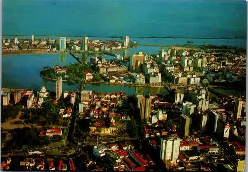 50495 - Brasilien - Recife , Panorama - nicht gelaufen 1975