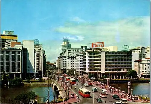 50496 - Brasilien - Recife , Pernambuco , Ponte Duarte Coelho - nicht gelaufen 1970