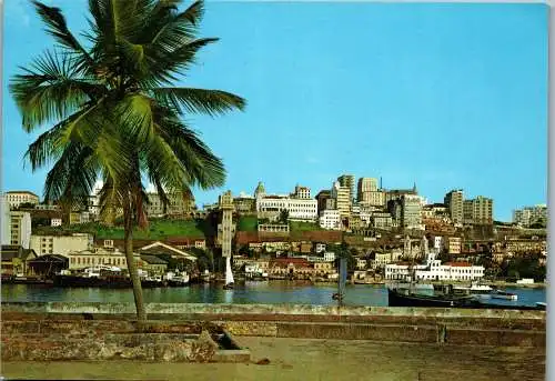 50506 - Brasilien - Salvador , Bahia , Panorama - gelaufen 1972