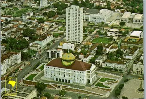 50510 - Brasilien - Manaus , Teatro Amazonas - gelaufen 1985